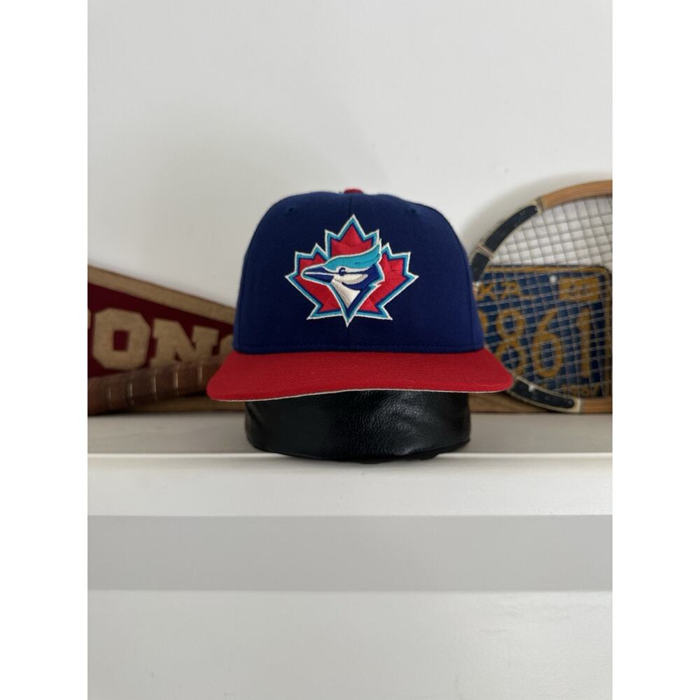 Vintage New Era Pro Model Diamond Collection Toronto Blue Jays Fitted Hat 7 3/8